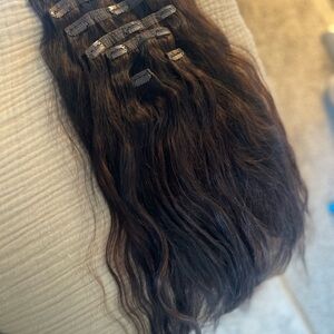 Luxurious Brown Hair Extensions